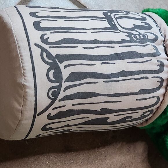 1995 Oscar the Grouch Plush in Trash Can – Classic Sesame Street Toy - Picture 5 of 14